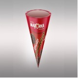 valor de rótulo cônico personalizado para sorvete no Paraná Araguari