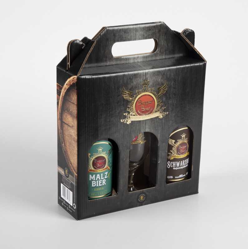 Caixa de Papel para Bebida Preço Nova Lima - Embalagem de Papel para Garrafas
