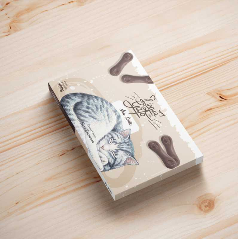 Caixa para Colocar Chocolate Orleans - Caixinha para Chocolate Personalizada