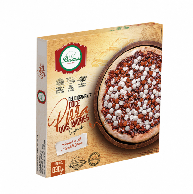 Caixa para Pizza Personalizada Mariana - Embalagens de Papel Cartão Personalizadas