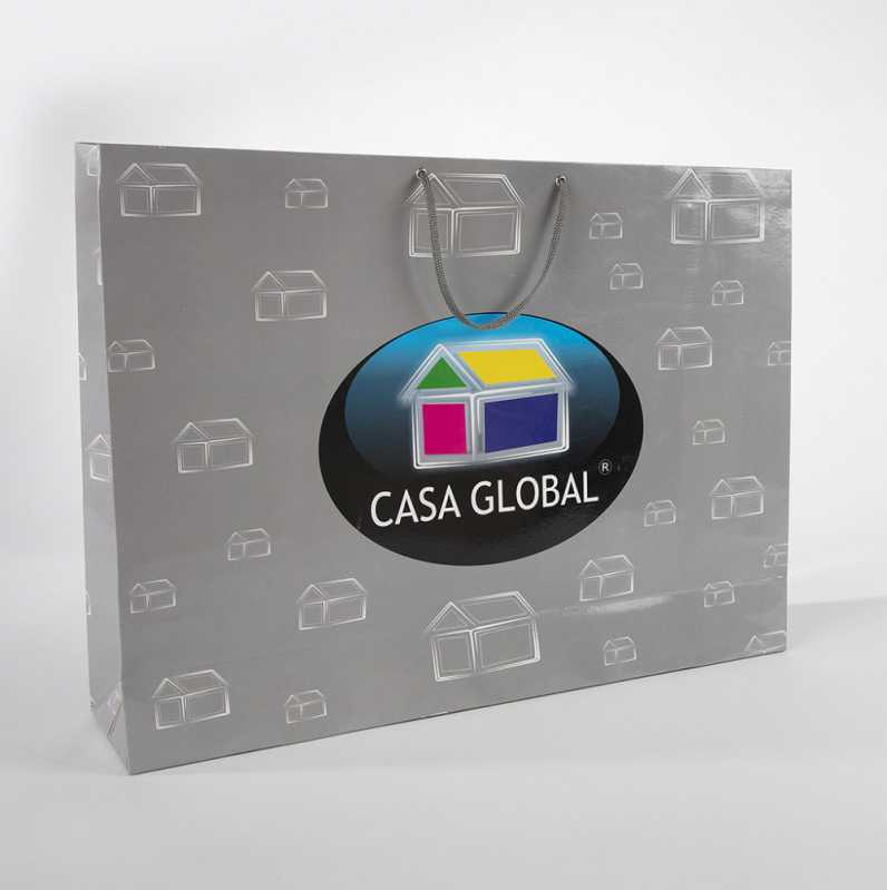 Embalagem Saco de Papel Personalizado Atacado Cerro Negro - Embalagem Papel Kraft Personalizado