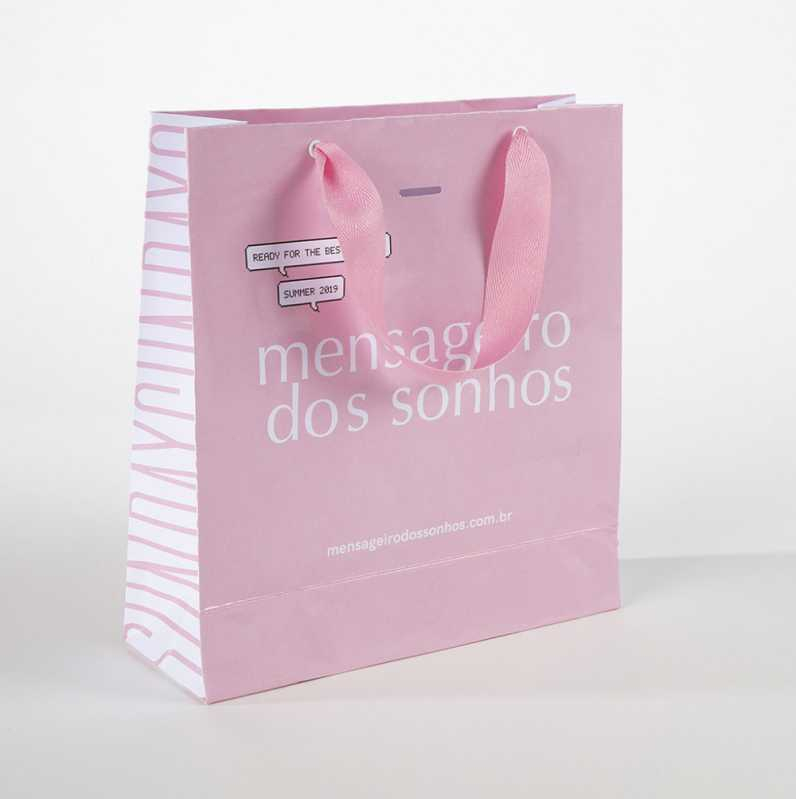 Embalagem Saco de Papel Personalizado Niterói - Sacolas Personalizadas em Papel