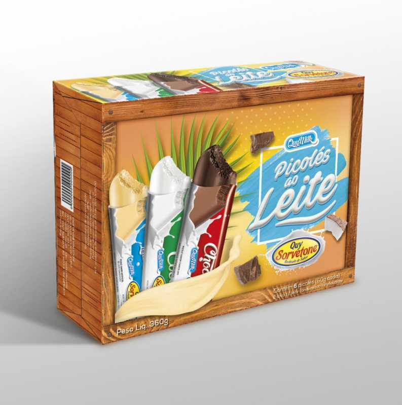 Preço de Embalagens para Picolé Personalizadas Palmeira - Caixas Papel para Torta Gelada