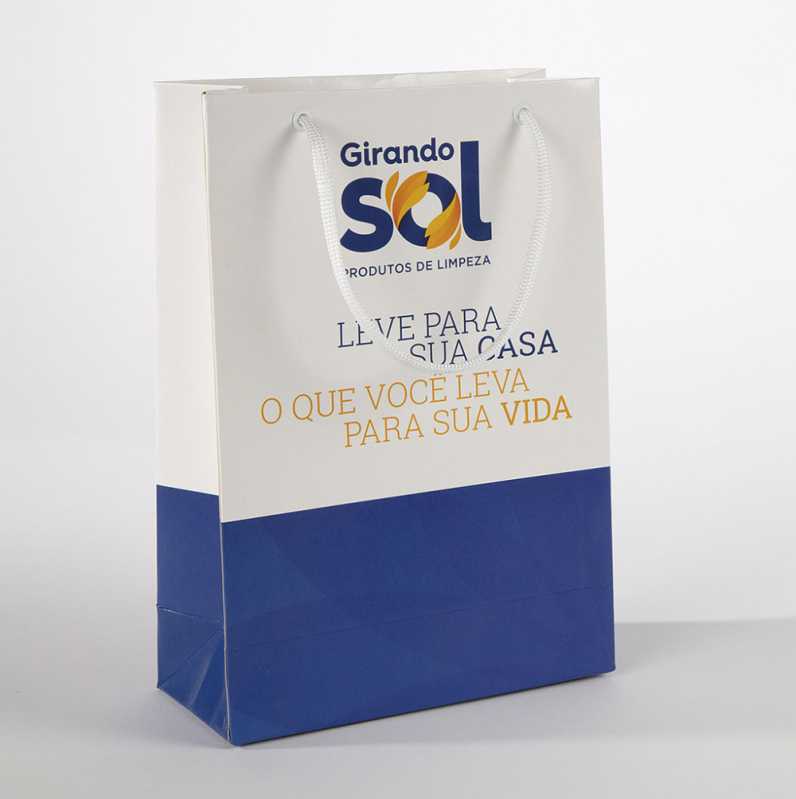 Qual o Valor de Caixa Sacola de Papel Atalanta - Sacola de Papel para Lojas