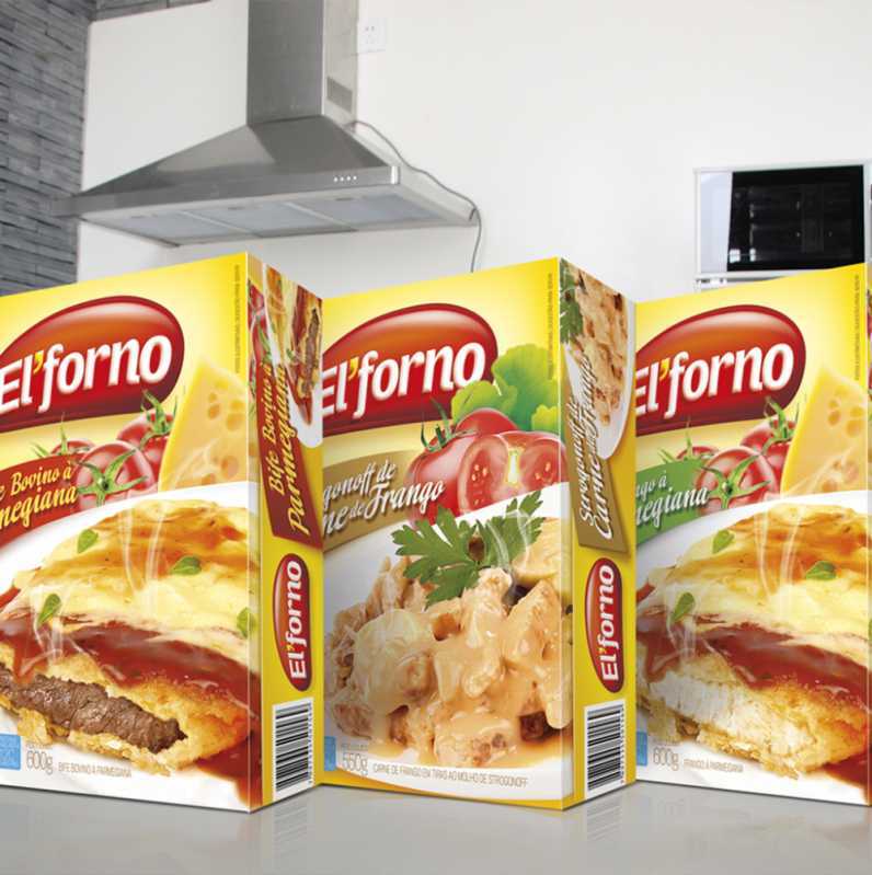 Valor de Embalagem para Mini Pizza Congelada Faxinal dos Guedes - Embalagem para Alimentos Congelados